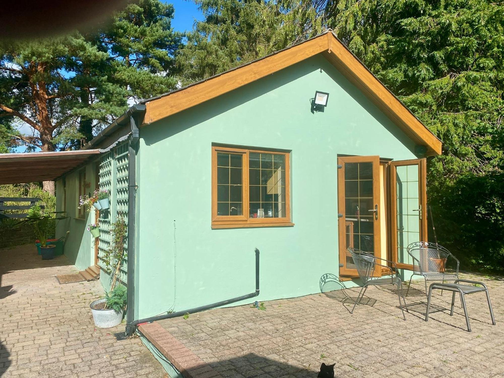 Mountain View Cottage, Hot Tub , Stunning Views Llanhamlach Exteriér fotografie